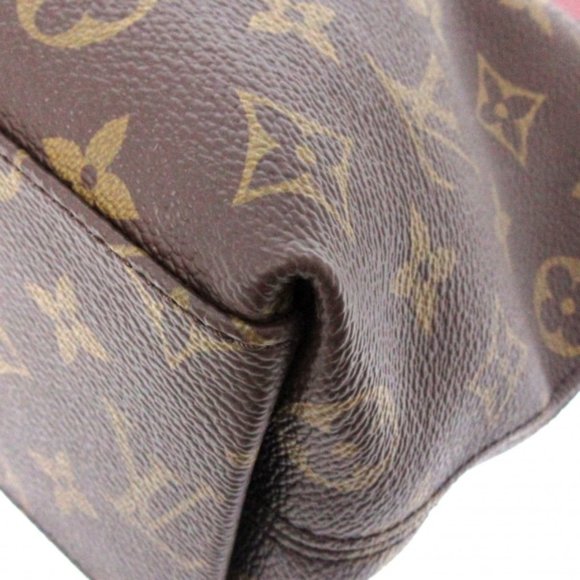 SOLD 😭Louis Vuitton Monogram Tote Crossbody Brown Pink - Picture 6 of 15